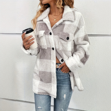 Alice - Chaqueta elegante y esponjosa