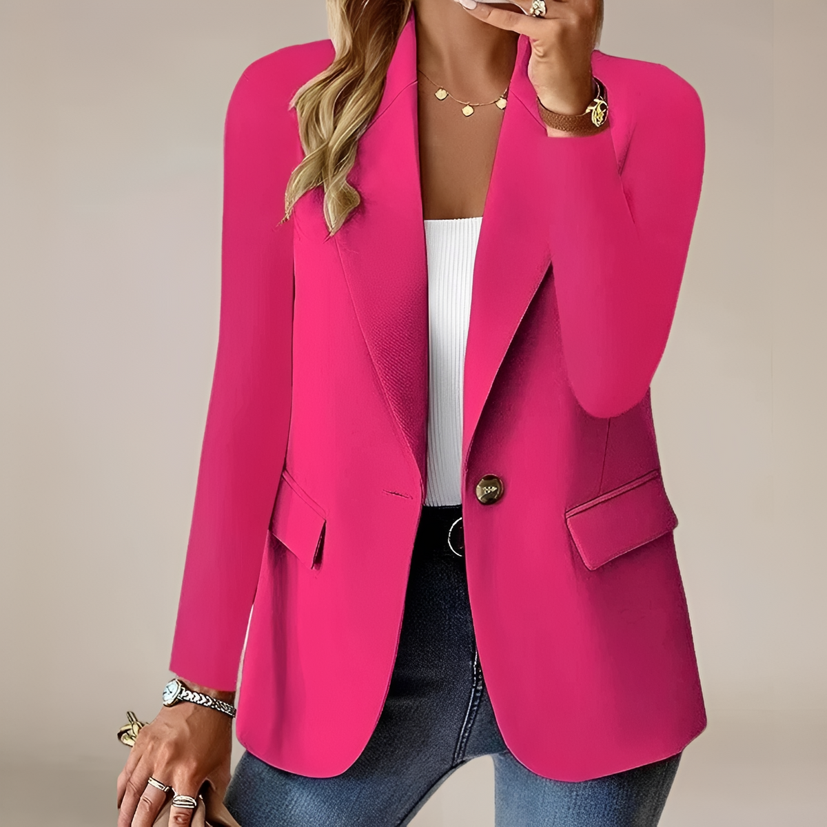 Maricar - Blazer elegante y clásico