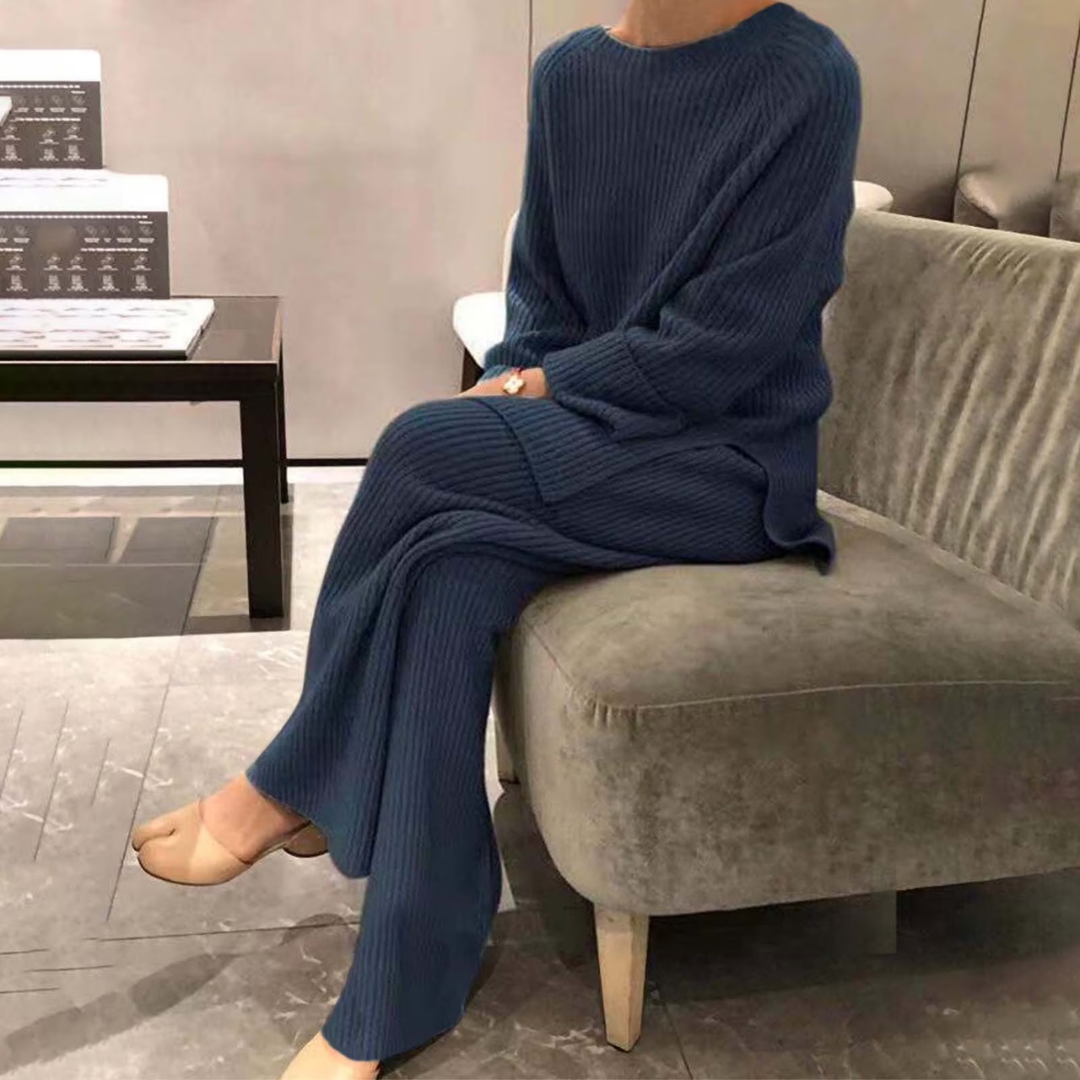 Samantha - Set elegante de suéter y pantalón