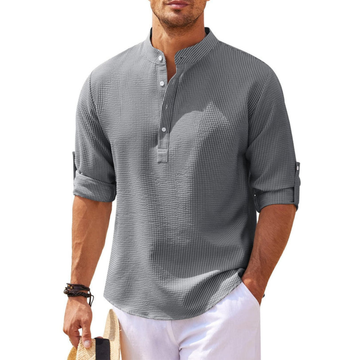 Cormac - Camiseta de manga larga casual