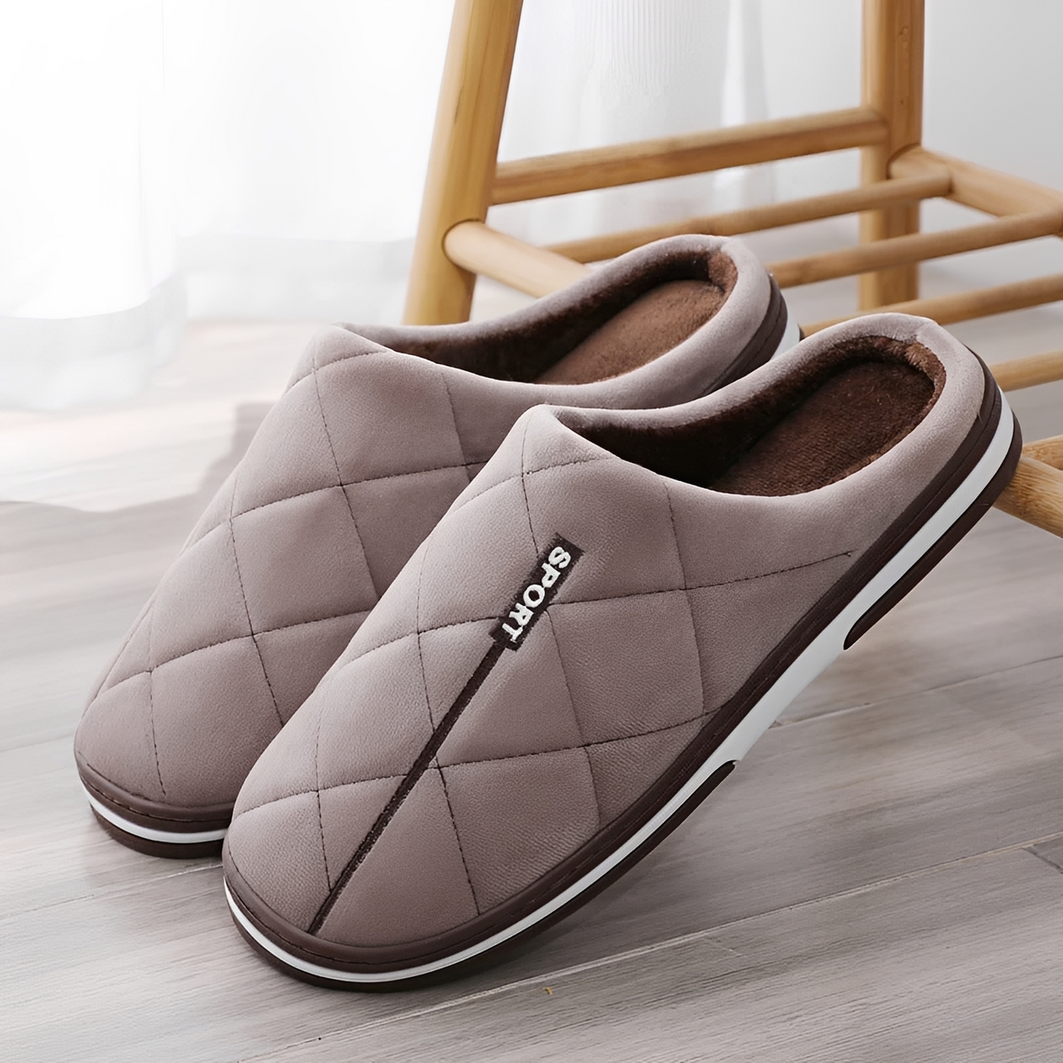 Darnell - Zapatillas cálidas y confortables