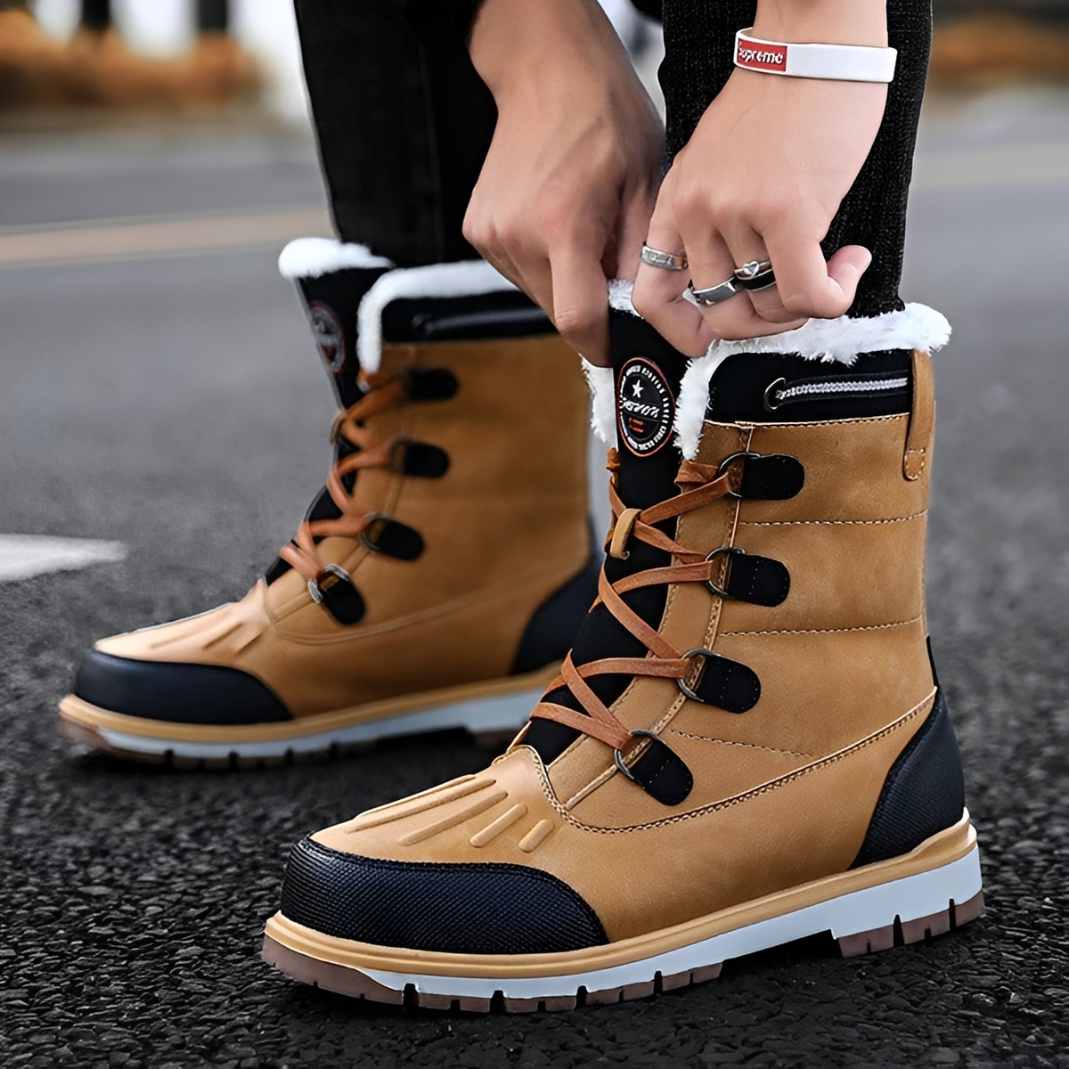 Graysen - Botas cálidas e impermeables