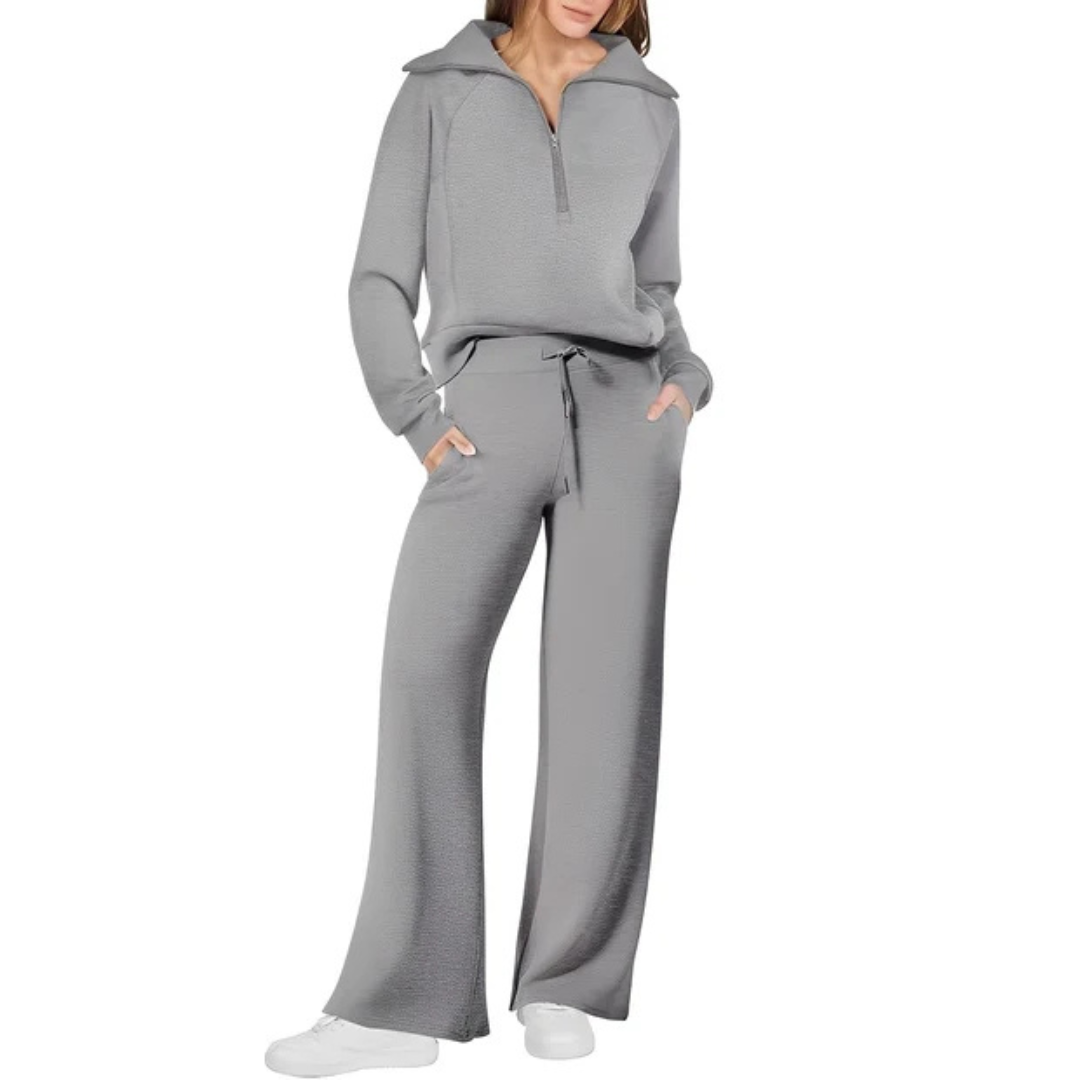 Cécile - Conjunto de pantalones cómodo