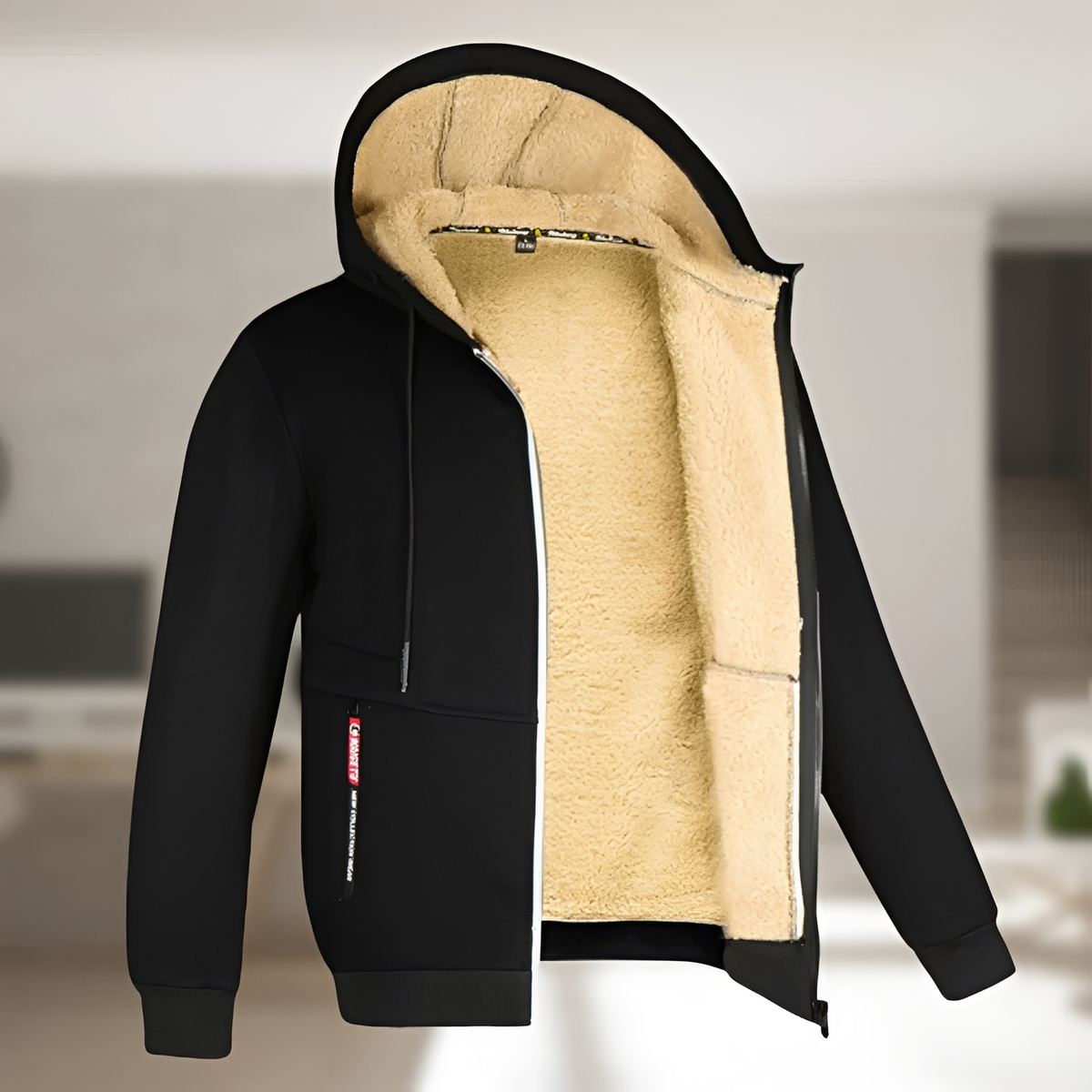 Andrew - Chaqueta confortable con capucha