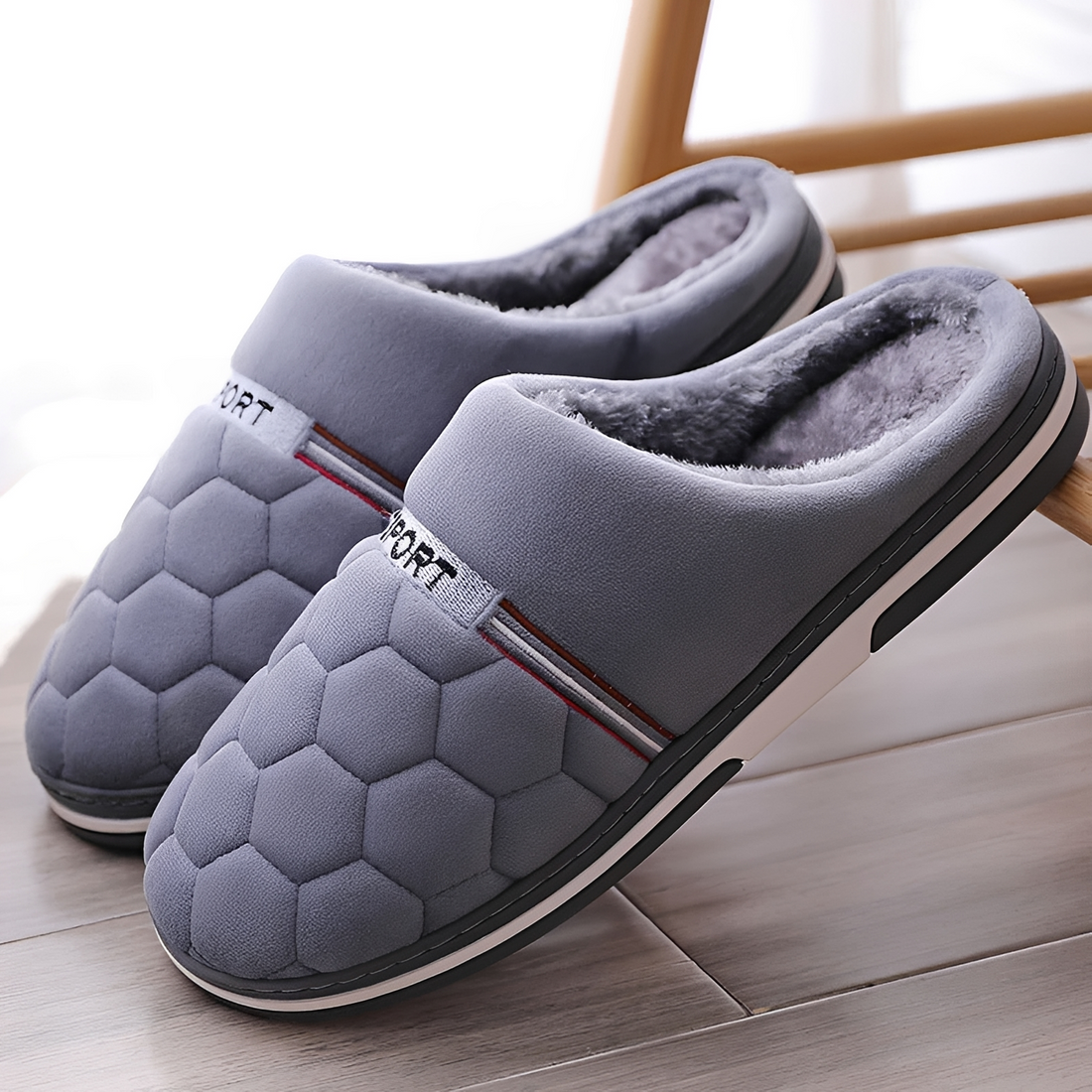 Darnell - Zapatillas cálidas y confortables