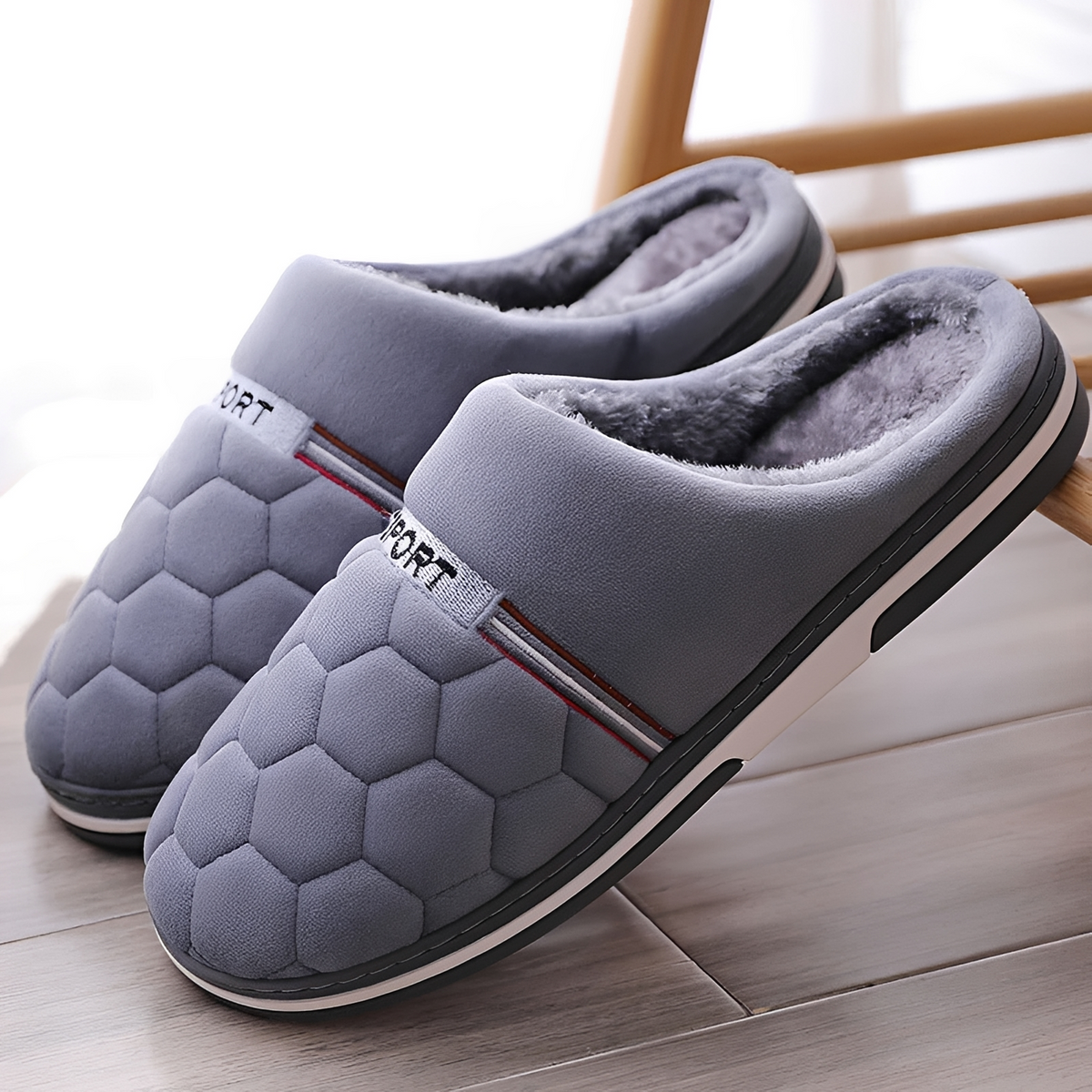 Darnell - Zapatillas cálidas y confortables