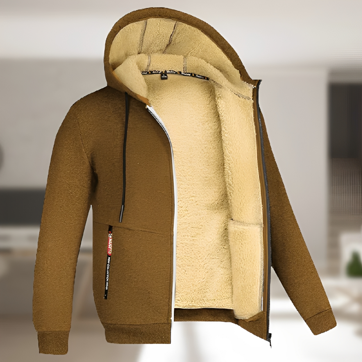 Andrew - Chaqueta confortable con capucha