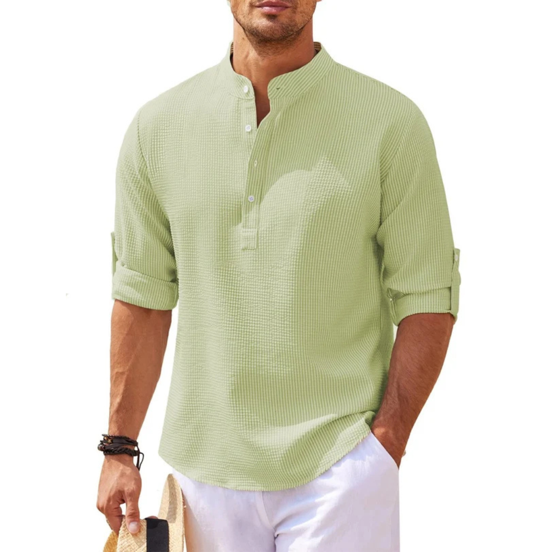 Cormac - Camiseta de manga larga casual