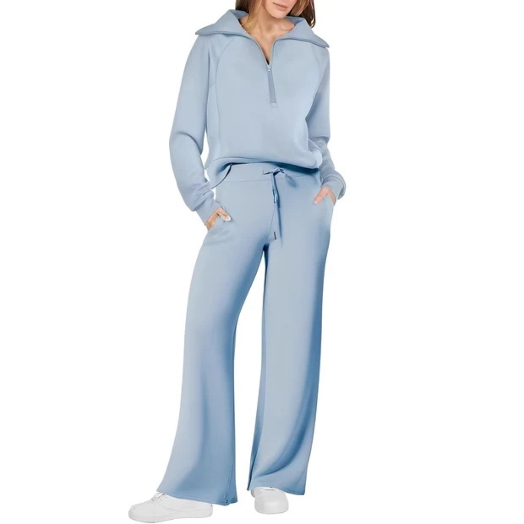 Cécile - Conjunto de pantalones cómodo