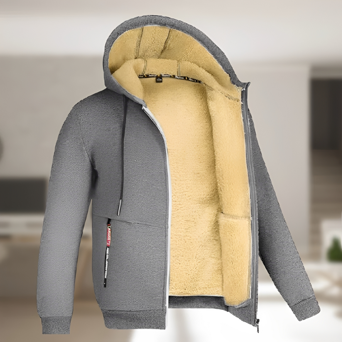 Andrew - Chaqueta confortable con capucha