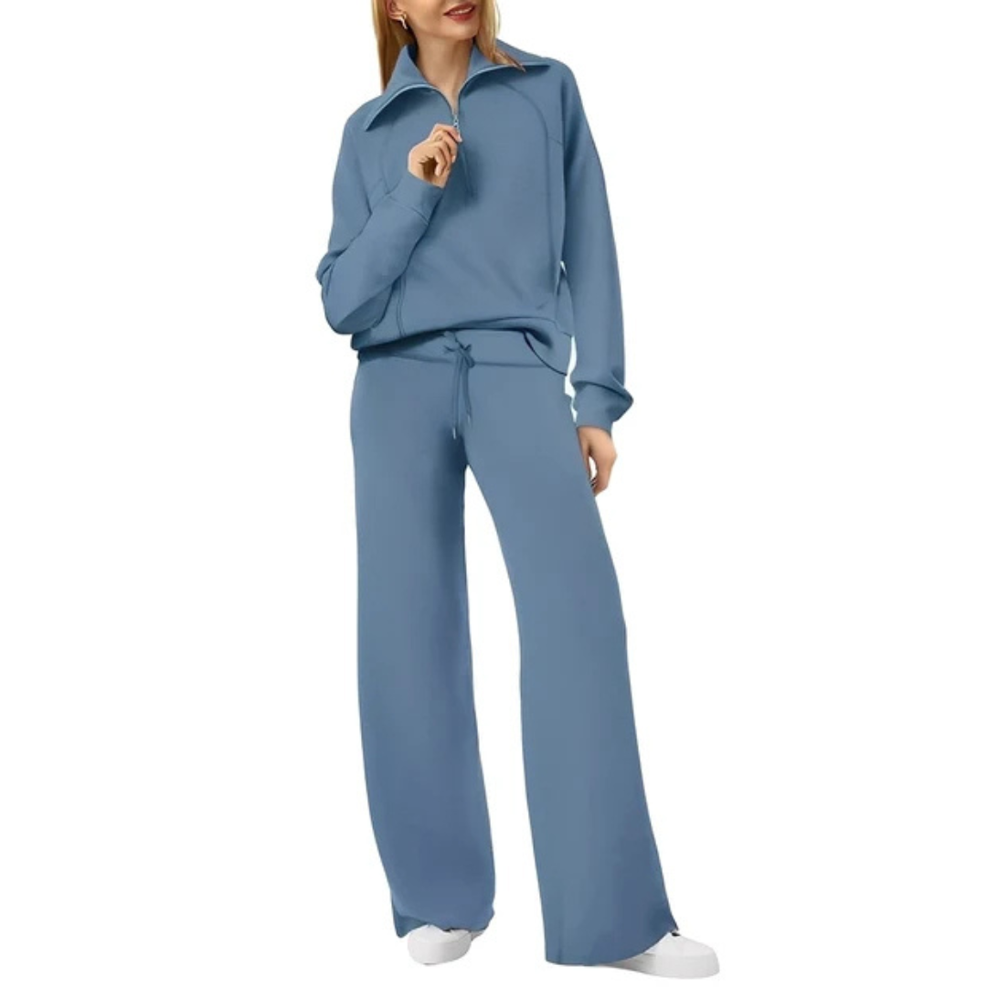 Cécile - Conjunto de pantalones cómodo