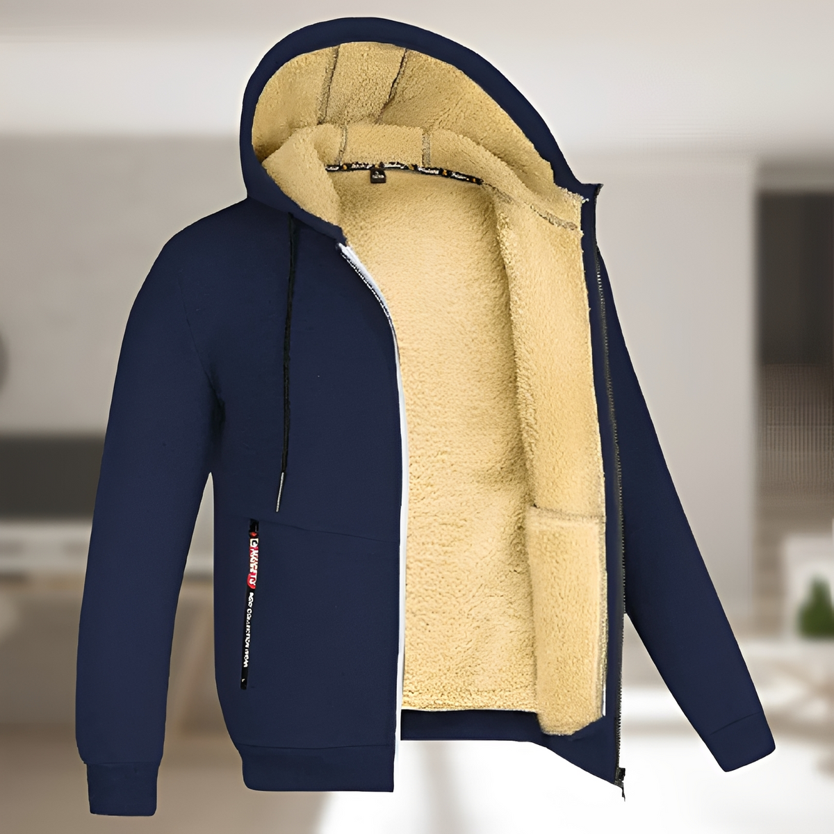 Andrew - Chaqueta confortable con capucha