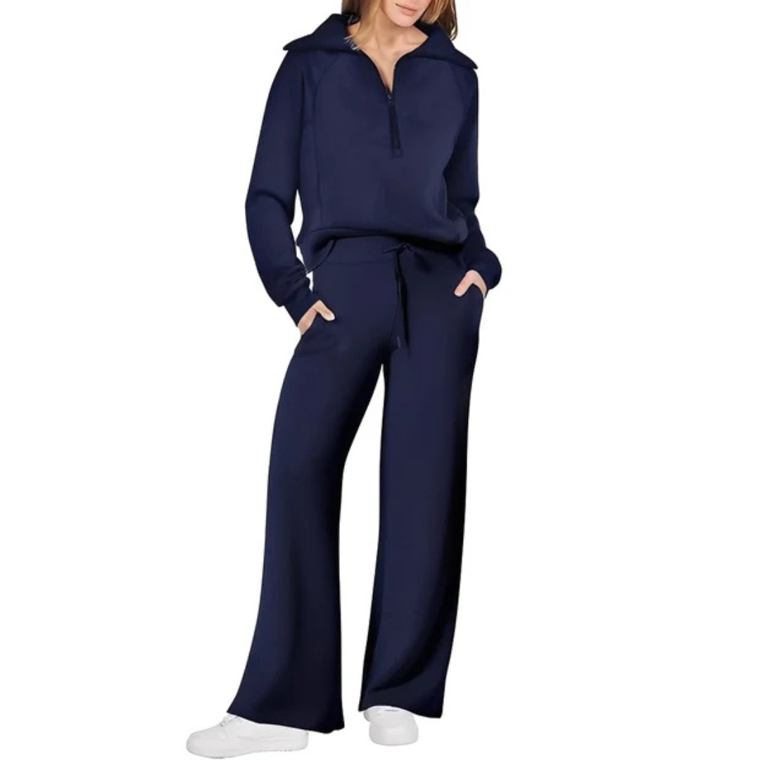 Cécile - Conjunto de pantalones cómodo