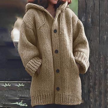 Renzel - Chaqueta acogedora y elegante