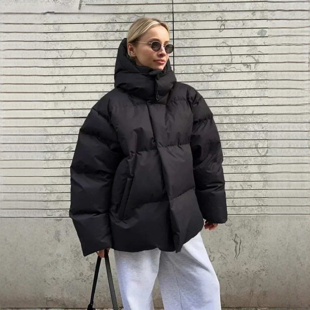 Marzia - Chaqueta amplia, elegante y abrigada