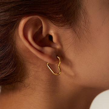 Liana – Pendientes con forma de corazón