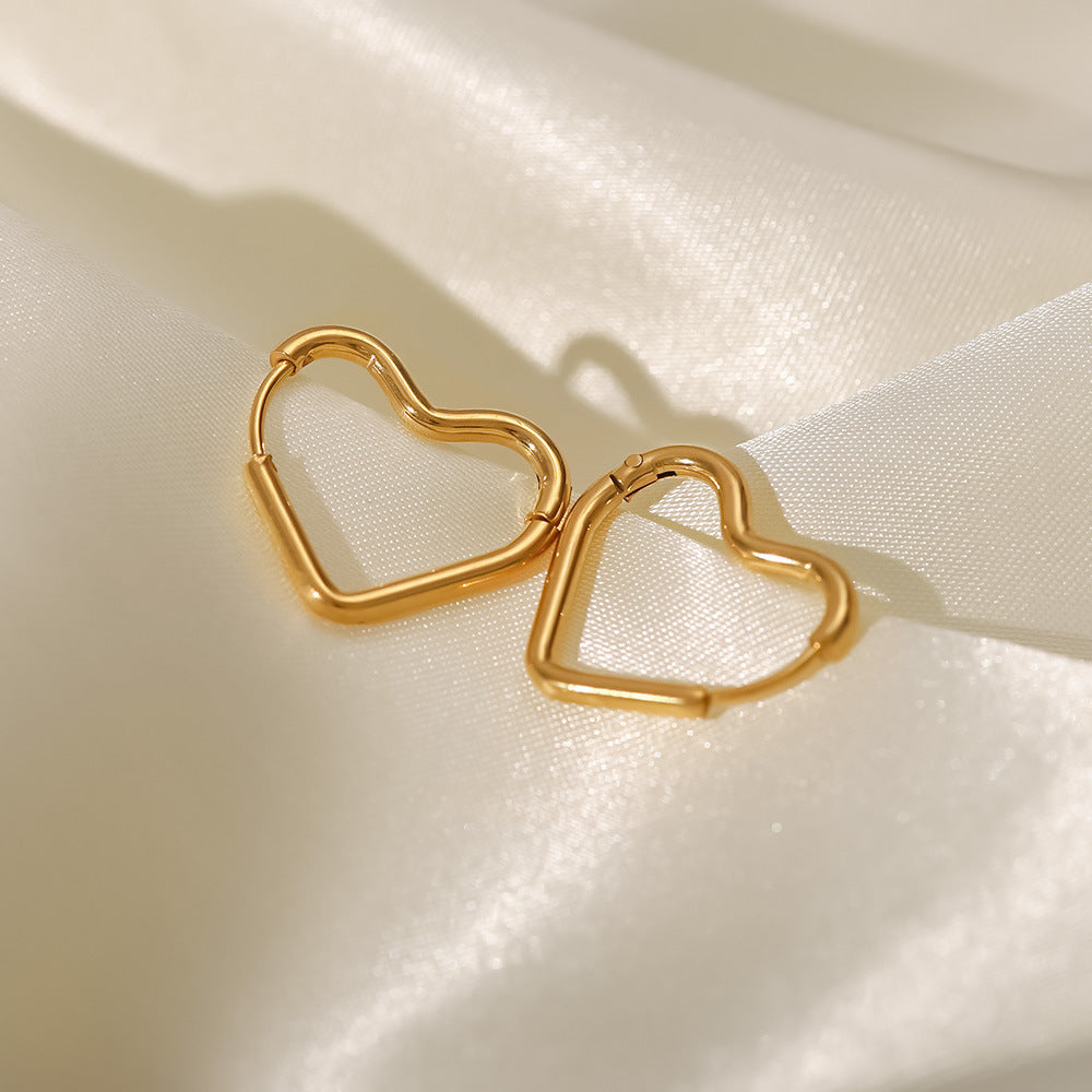 Liana – Pendientes con forma de corazón