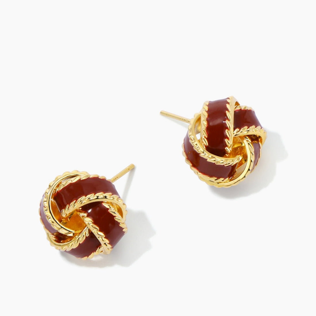 Lara – aretes aros vintage con esmalte