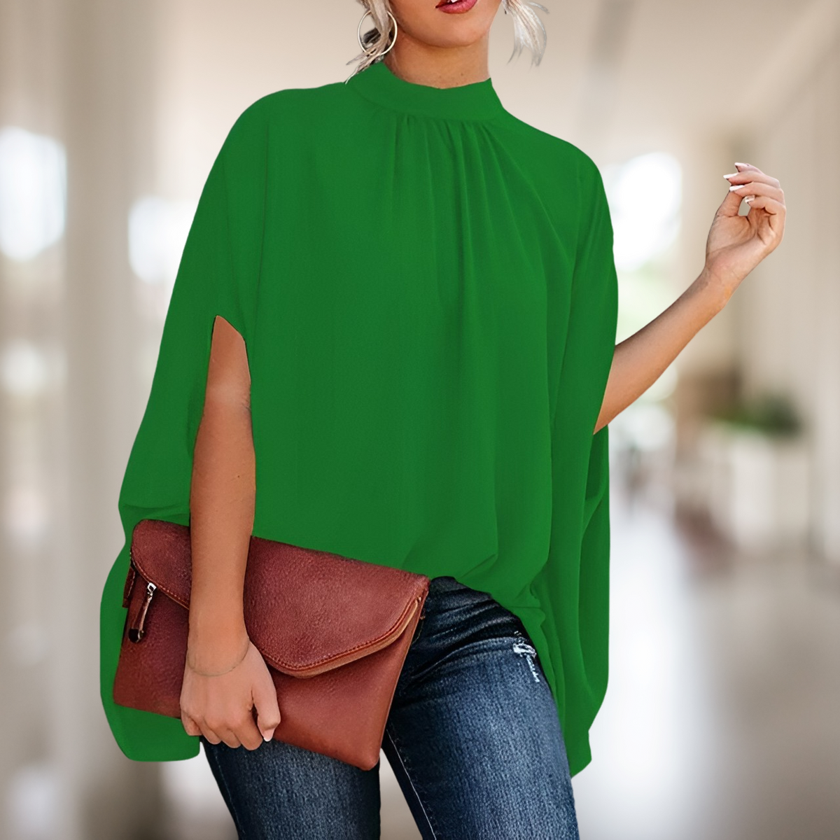 Ameria - Blusa Acampanada