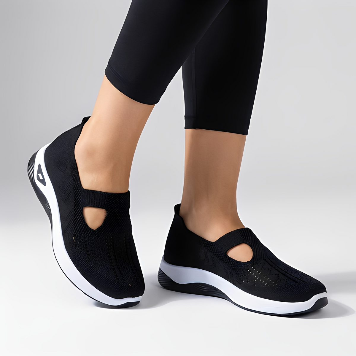 Kyllen – Zapatillas deportivas sin cordones para mujeres