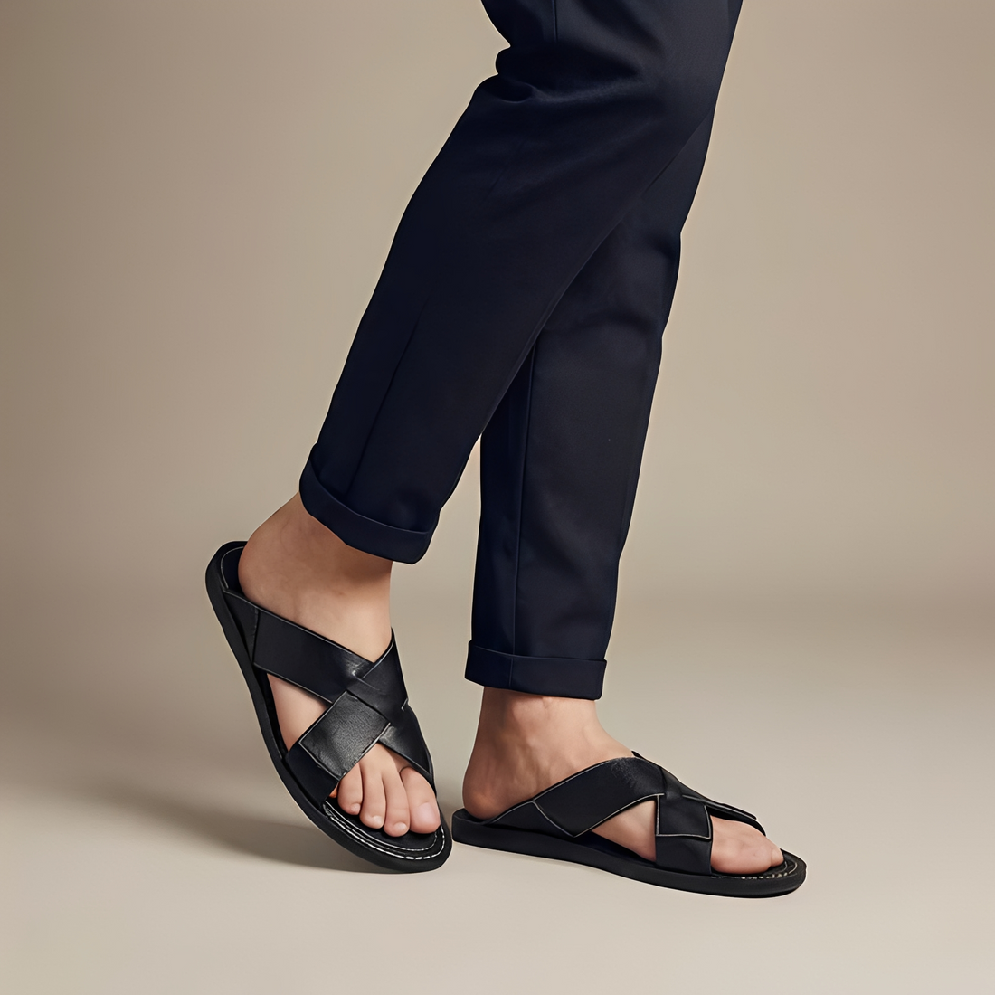 Renejay - Sandalias de verano modernas y elegantes para hombres