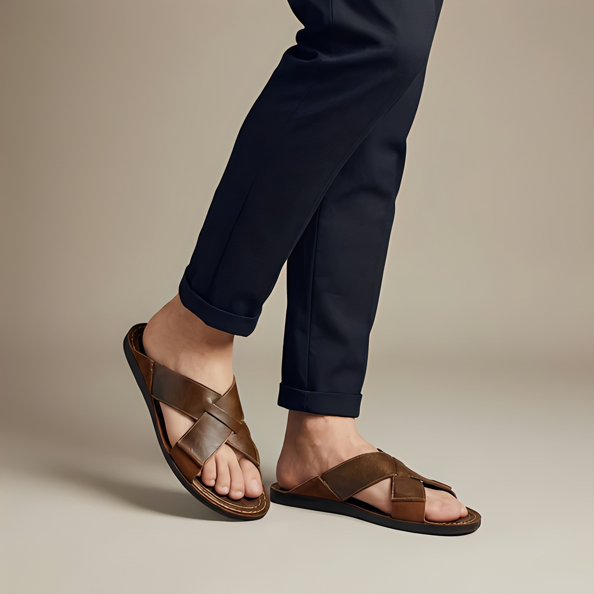 Renejay - Sandalias de verano modernas y elegantes para hombres