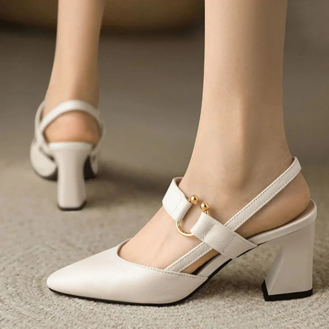 Christina – Elegantes zapatos slingback femeninos