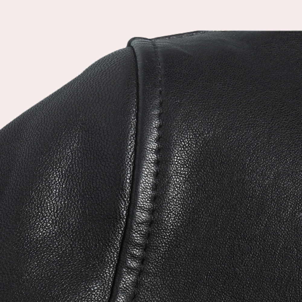 Chaqueta de piel elegante Rainer para hombre