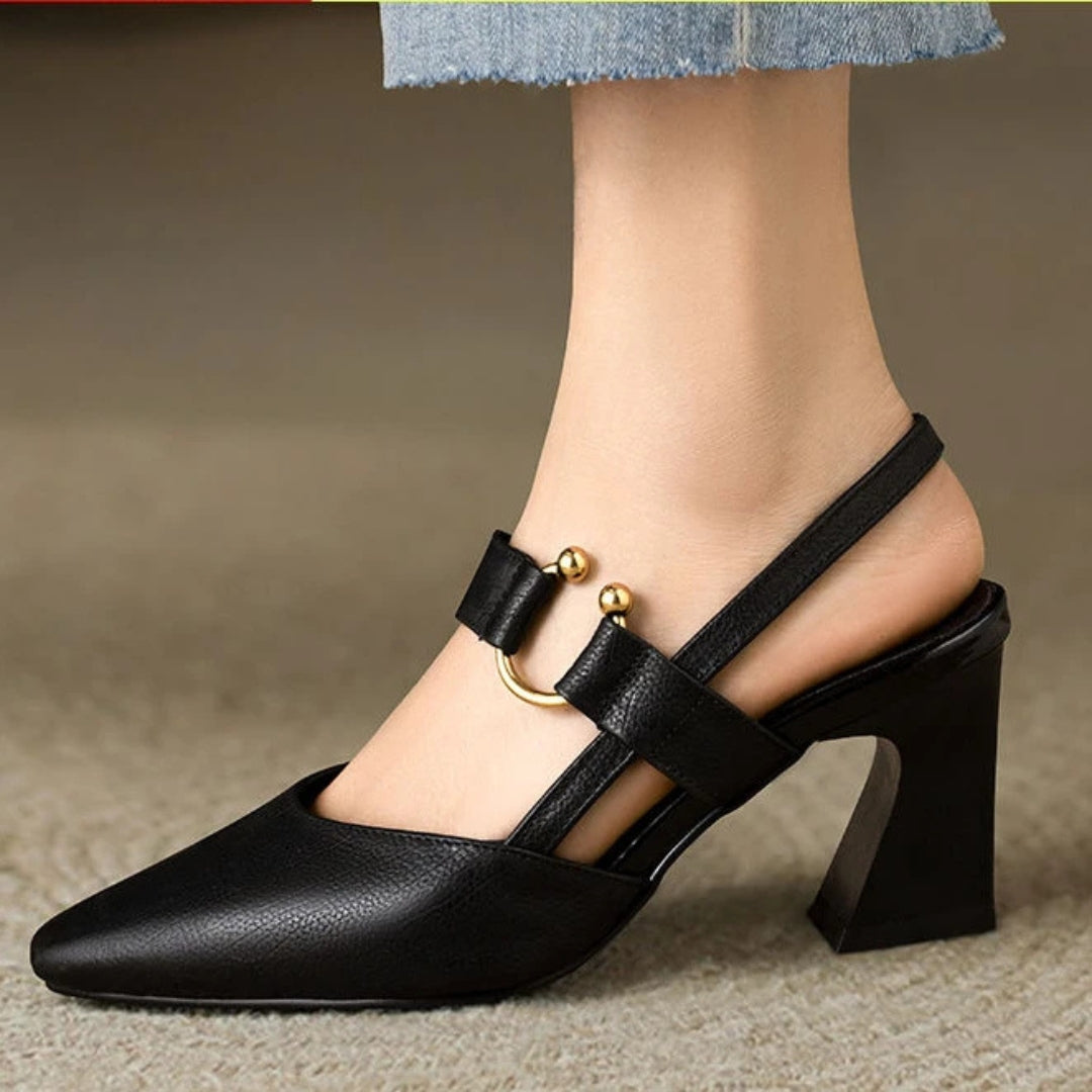 Christina – Elegantes zapatos slingback femeninos