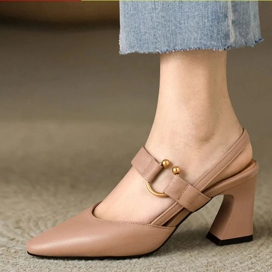 Christina – Elegantes zapatos slingback femeninos