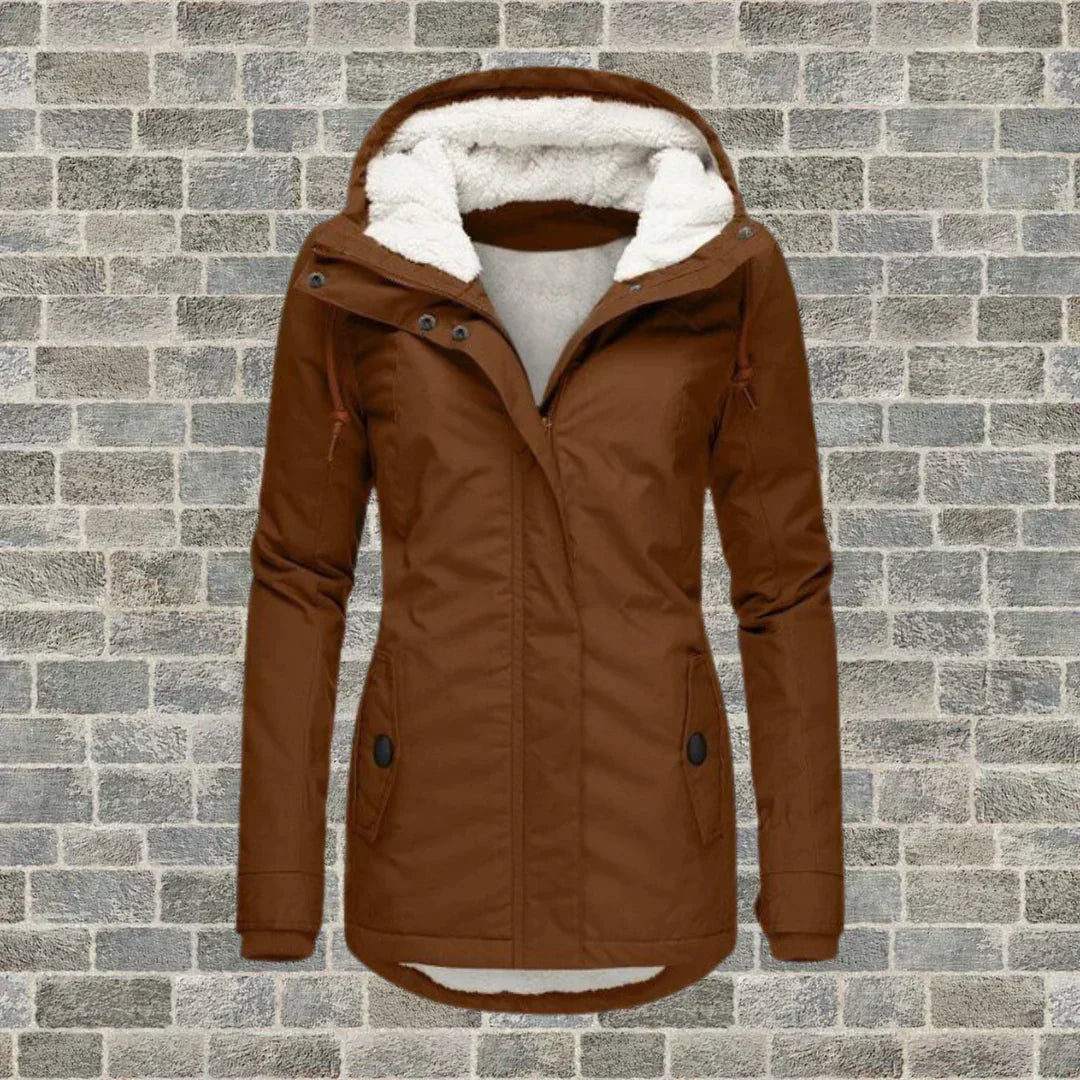 Camila - Chaqueta cómoda con capucha