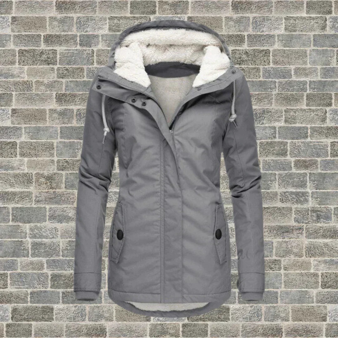 Camila - Chaqueta cómoda con capucha