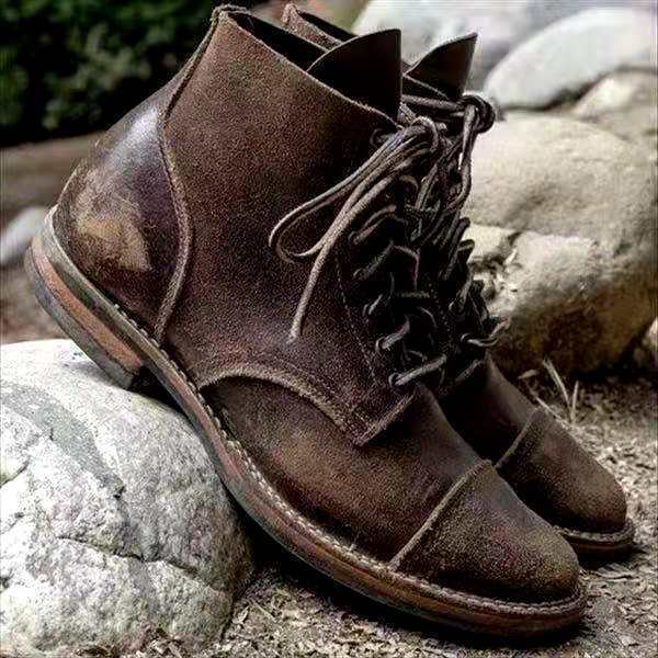 Joseph - Botas robustas con cordones para hombre, con comodidad