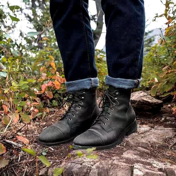Joseph - Botas robustas con cordones para hombre, con comodidad
