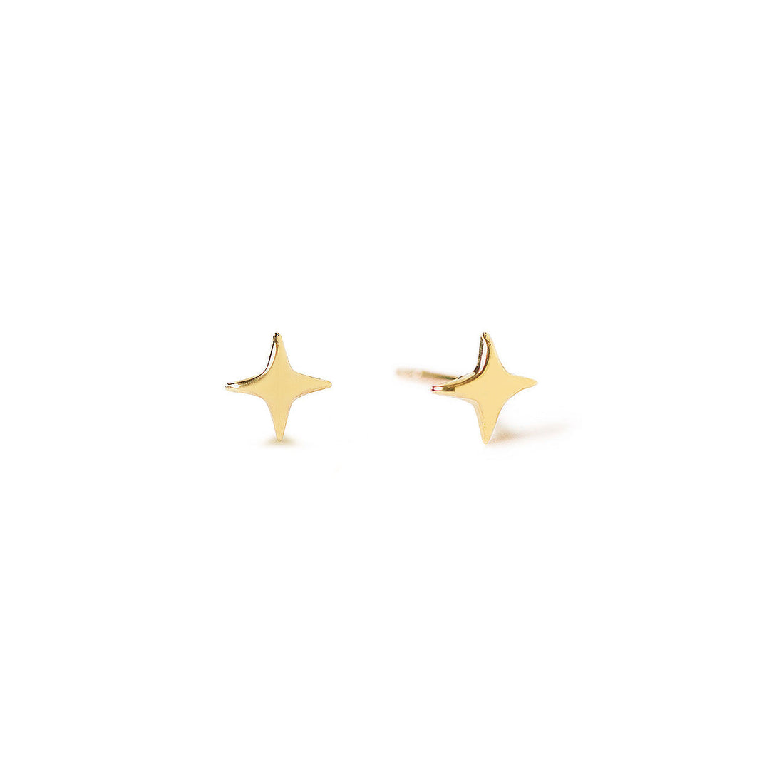 Kathryn - Pendientes de estrella con brillo