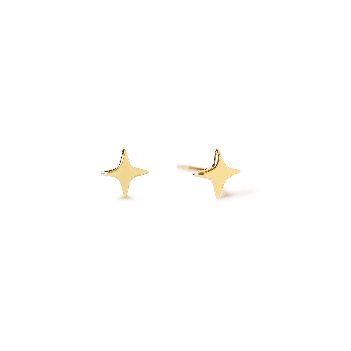 Kathryn - Pendientes de estrella con brillo