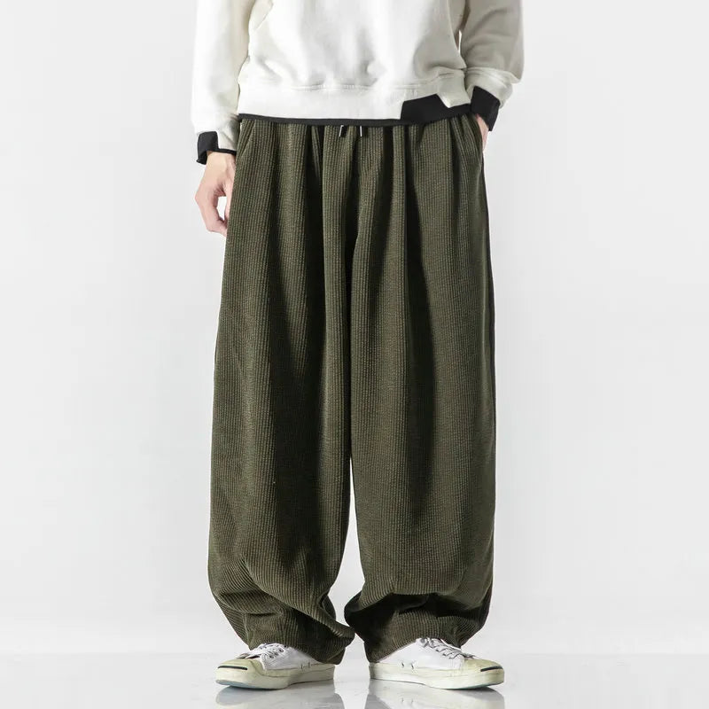 Riley - Pantalones de corte amplio
