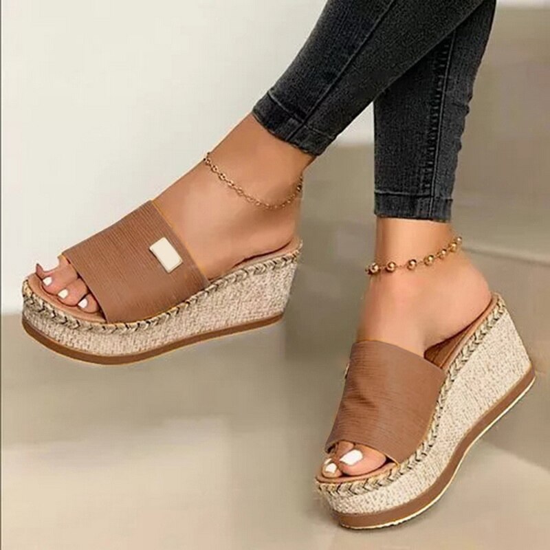 Camila - Sandalias de Tacón con Plataforma