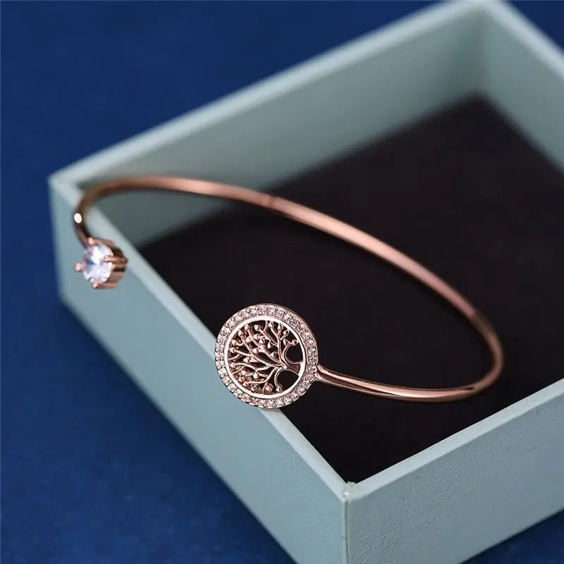 Aeriel – Pulsera regulable con árbol de la vida