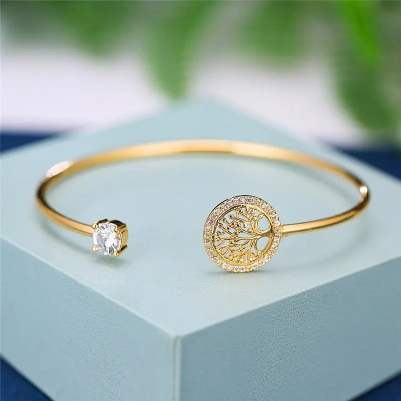 Aeriel – Pulsera regulable con árbol de la vida