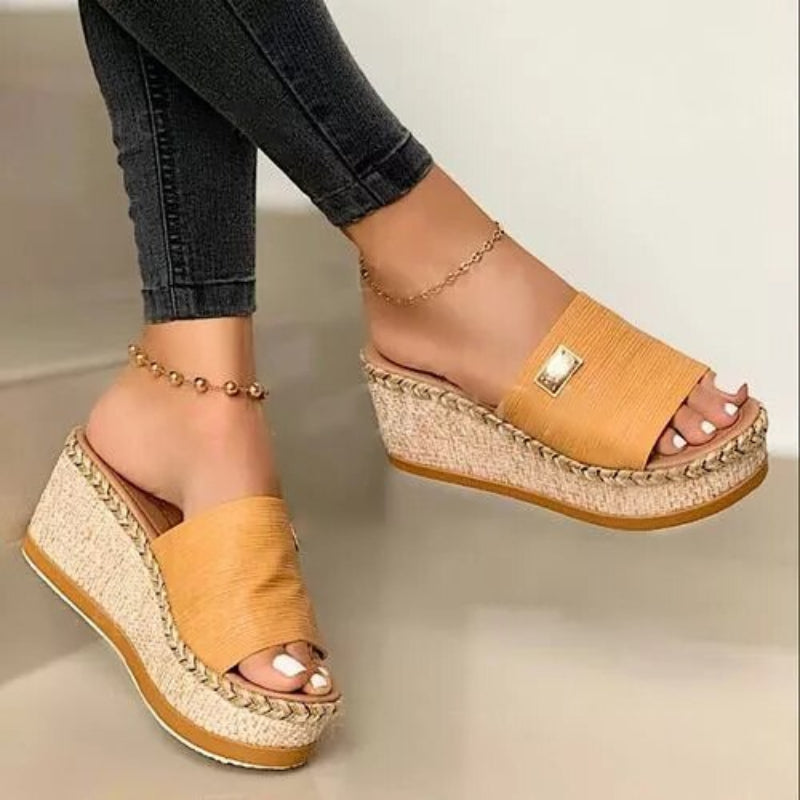 Camila - Sandalias de Tacón con Plataforma