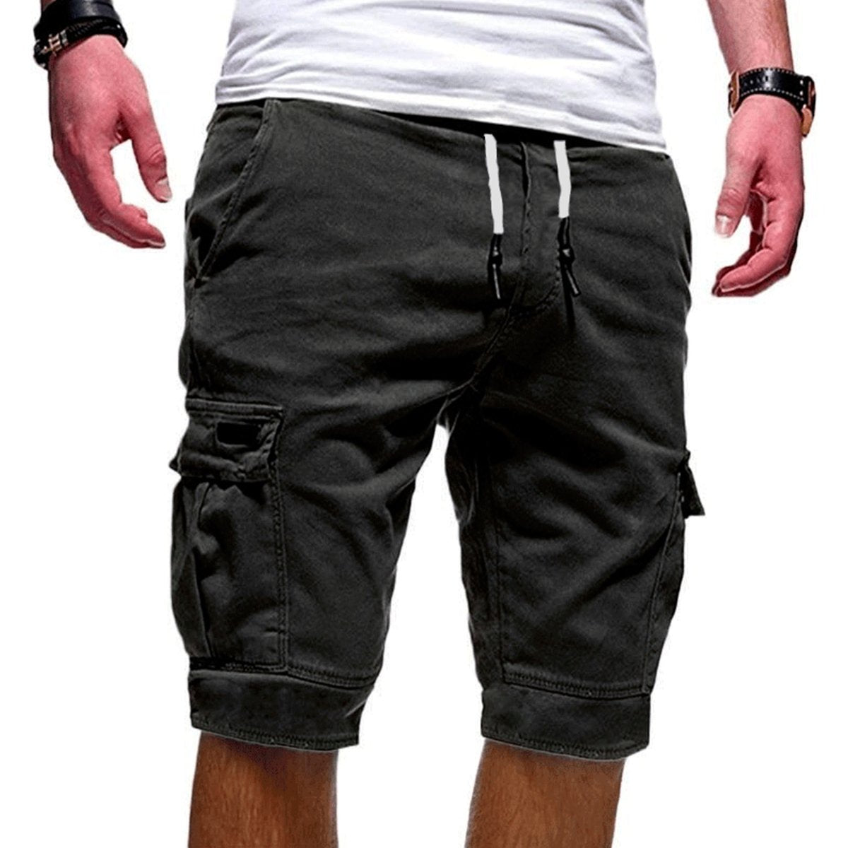 Benjamin - Pantalones Cortos Cargo con Bolsillos