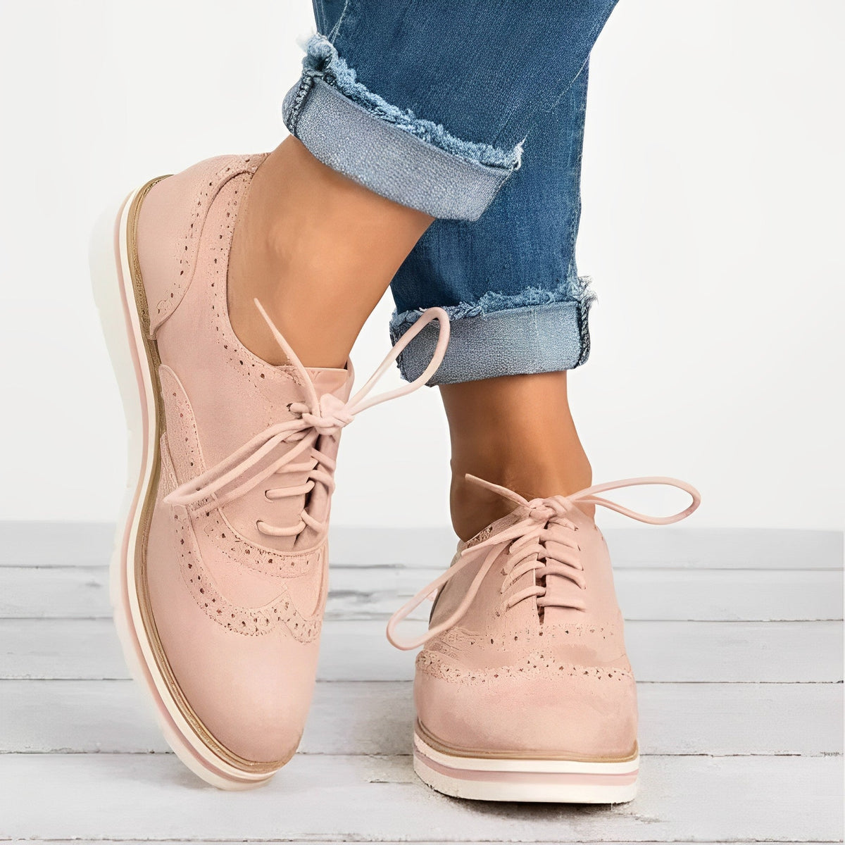 Zapatos Oxford con cordones y abertura Sloane