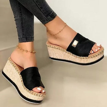 Camila - Sandalias de Tacón con Plataforma