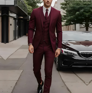 Abenner - Traje formal de tres piezas
