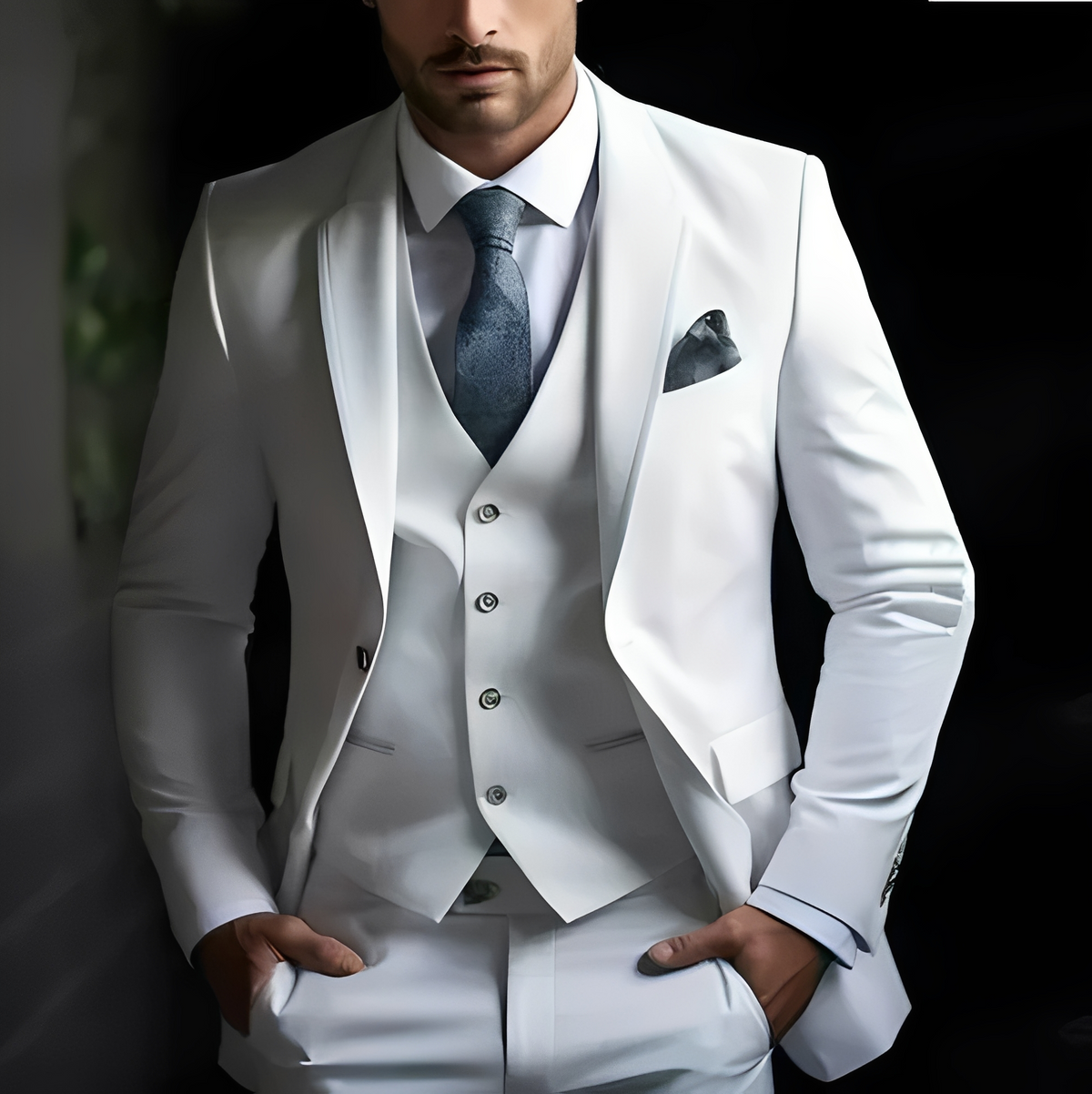 Abenner - Traje formal de tres piezas