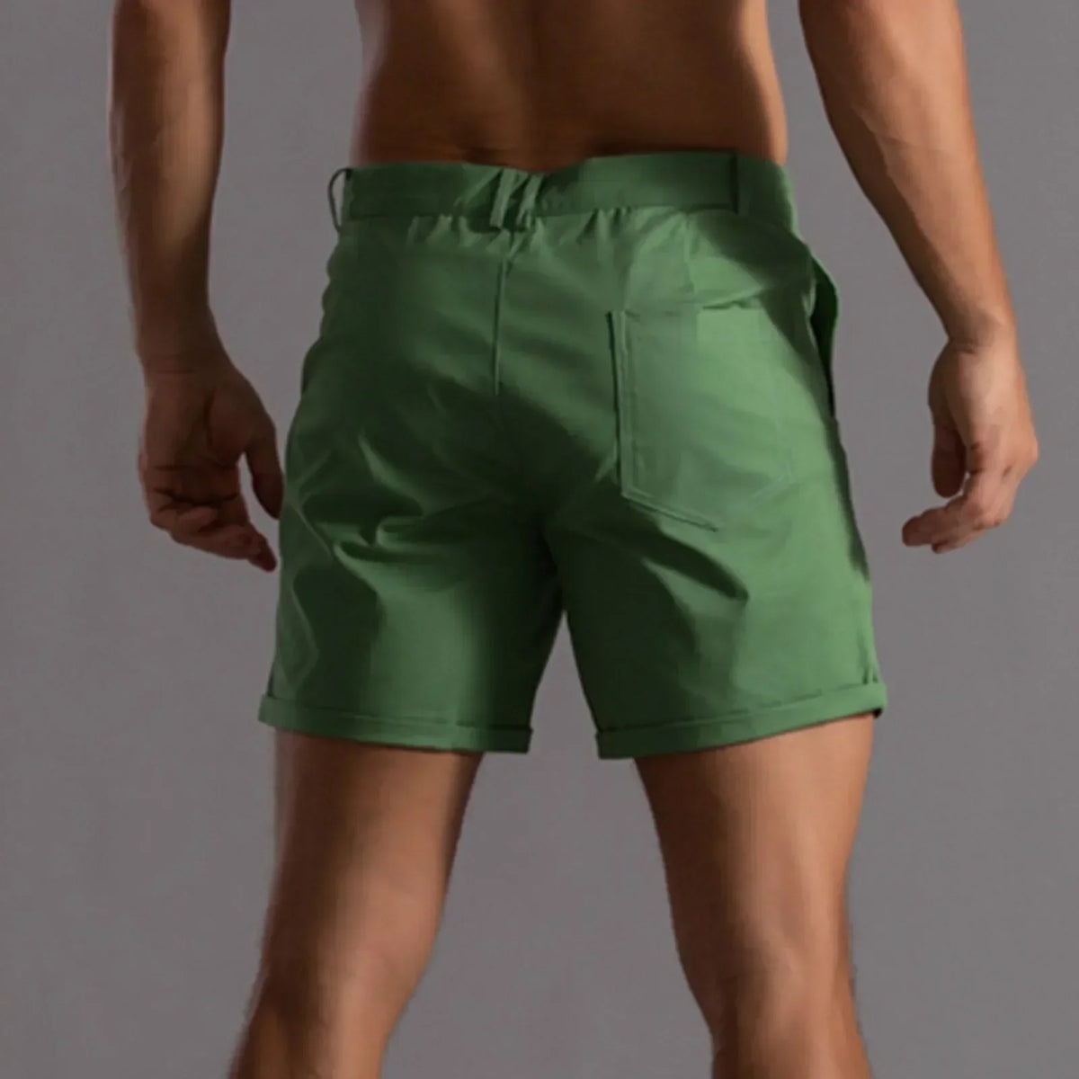 Andrie - Pantalones Cortos Casual de Hombre para Verano