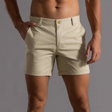 Andrie - Pantalones Cortos Casual de Hombre para Verano