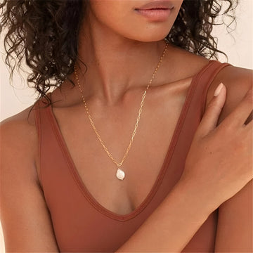 Angelika - Collar de perlas