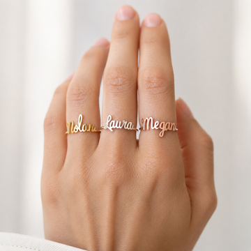 Anillo personalizado con nombre - Anillo a medida